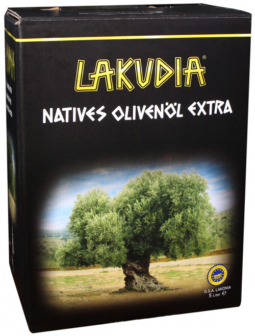 VORTEILSPAKET 10l LAKUDIA Olivenöl nativ extra Bag-in-Box