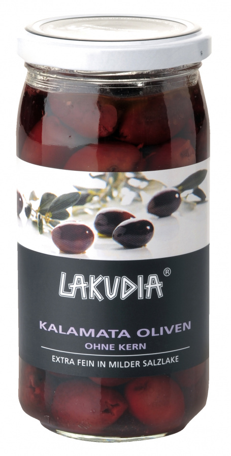 LAKUDIA Kennenlern-Set - 500ml Olivenöl Nativ Extra, Kalamata und Chalkidiki Oliven ohne Kern